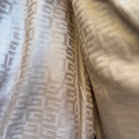 Excellent condition- Beige Faux-Leather Moto Jacket — Quilted Sleeves - Picture 6 of 8